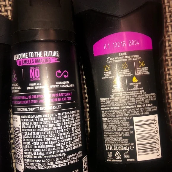 Axe Excite Body Wash and Deodorant Set - Picture 2 of 3